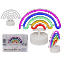 Φωτιστικό neon ουράνιο τόξο 25 x 10 x 17,5εκ