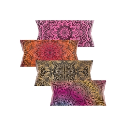 Φάκελος για μαζιλάρι Δώρου με Σχέδιο Ethno/Mandala Style, 4 ,14 x 6 cm