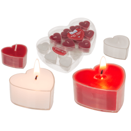 Heart shaped tea light