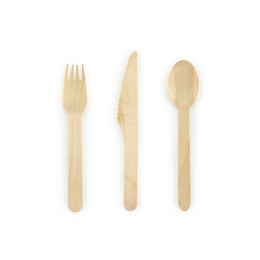 Ξύλινα Μαχαιροπίρουνα Woodland 16cm