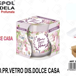 ΑΡΩΜΑΤΙΚΟ ΚΕΡΙ ΜΕ ΑΡΩΜΑ SWEET HOME L.50