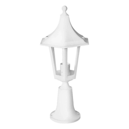 Φωτιστικό Δαπέδου 10-0090 44,5x20,5x20,5cm E27 10W Led IP44 White Heronia