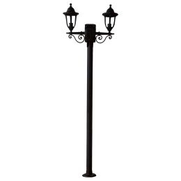 Φωτιστικό Δαπέδου Lp-500EΒ 2/L Black 23-0006