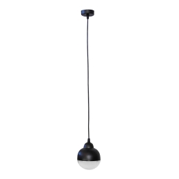 Φωτιστικό Οροφής Μονόφωτο C010  31-0737 Black PVC