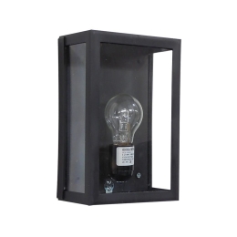 Φωτιστικό Τοίχου 13-0108 SLp-60A Black Πλαστικό