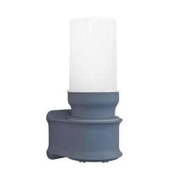 Φωτιστικό Τοίχου 32-0119 11,5x18cm Ε27 LED IP54 Grey Heronia