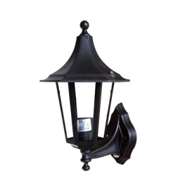 Φωτιστικό Τοίχου-Απλίκα 07-1039 39,5x22,5x20,5cm E27 10W Led IP44 Black Heronia