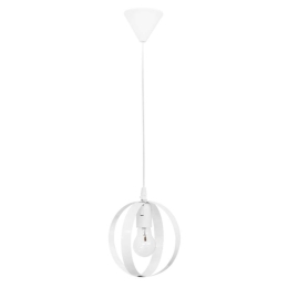 Φωτιστικό Οροφής Lama 34-0293 1/Ε27 Φ18x80cm White Heronia