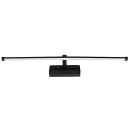 Φωτιστικό Τοίχου - Απλίκα Wall 01-0330 1/Led Για Πίνακα 60x13x6cm Black Heronia