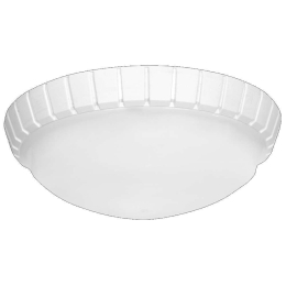 Φωτιστικό Οροφής - Πλαφονιέρα D-111 32-0130 1/E27 Φ26x8,5cm White Heronia
