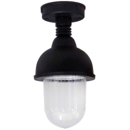 Φωτιστικό Οροφής - Πλαφονιέρα 11-0300 SLP-950CE E/27 Led Φ12x25,5cm Black Heronia