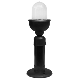 Φωτιστικό Δαπέδου 10-0411 SLP-950ΕΒ E/27 Led Φ12x41cm Black Heronia