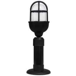 Φωτιστικό Δαπέδου 10-0413 SLP-900EB E/27 Led Φ12x43cm Black Heronia