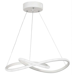 Φωτιστικό Οροφής Mercury 01-0351 Led 48W Φ50x60cm White Heronia Μέταλλο