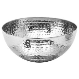 Σαλατιέρα Σφυρήλατη 07.154006E Φ24Χ11cm Inox Medium Μέταλλο