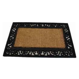 Πατάκι Εισόδου Baroc 00.07.7000 45x75cm Brown-Black 45X75