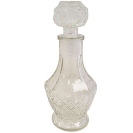 Καράφα Με Πώμα 00.03.3315Α 100ml Γυάλινη Clear Γυαλί