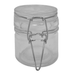 Βαζάκι Αποθήκευσης Με Καπάκι 00.03.3311 100ml Clear Γυαλί