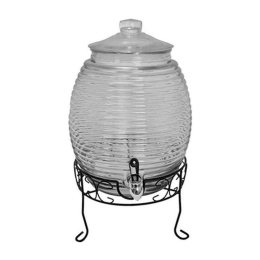 Γυάλα Με Βρυσάκι Σε Βάση 00.03.3260 1300ml Clear Γυαλί