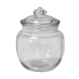 Γυάλα Με Καπάκι 00.03.3291 550ml Clear Γυαλί