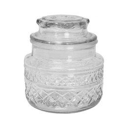Δοχείο Αποθήκευης Με Καπάκι Vintage 00.03.3294 800ml Clear Γυαλί