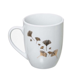 Κούπα Πορσελάνινη 07.176948 330ml White-Gold Πορσελάνη