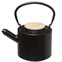 Τσαγιέρα Μαντεμένια 07.176963 1000ml Black Μαντέμι