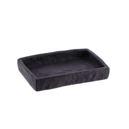 Σαπουνοθήκη Stone 06.64120103 Black Πολυρεσίνη