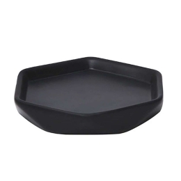 Σαπουνοθήκη Πολύγωνη 06.6480103 Black Κεραμικό