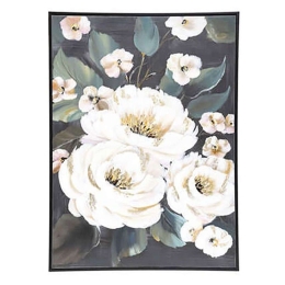 Πίνακας Καμβάς Flower 07.182111 58x78cm Multi Κάθετοι Καμβάς