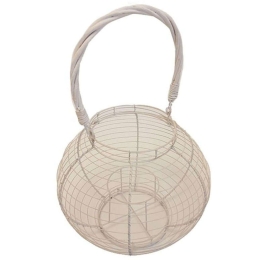 Φανάρι Μεταλλικό Rusty 00.07.7853 16/30Χ27 Rusty-White Μέταλλο