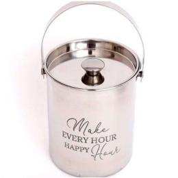 Παγοδοχείο Με Καπάκι 014.KG0775 16x18cm Inox Ανοξείδωτο Ατσάλι