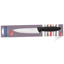 Μαχαίρι Κρέατος Plenus 020.23426.106 15,24cm Inox-Black Ατσάλι,Πολυπροπυλένιο