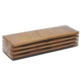 Ορντεβιέρα 3 Θέσεων Bamboo (Σετ 4Τμχ) 03.25829 Brown Ξύλο