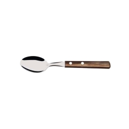 Κουτάλι Γλυκού Polywood 020.21107.490 15,2cm Βrown Ατσάλι,Polywood