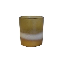Κηροπήγιο Γυάλινο Cami 013.778379 7x8cm Olive Γυαλί