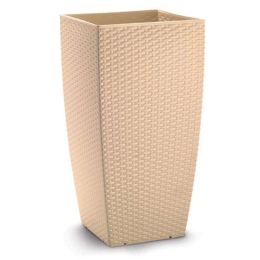 Κασπώ Natura 10.07.0101 31x31x56,5cm Beige Πλαστικό