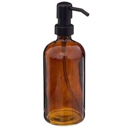 Δοχείο Κρεμοσάπουνου 07.174712 450ml Brown Γυαλί