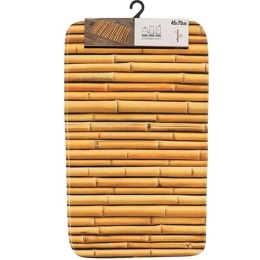 Πατάκι Μπάνιου Mekong 06.7701N690 45x75cm Natural 45x75cm Microfiber