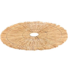 Διακοσμητικό Τοίχου Raffia 012.862201021 Φ32cm Natural Raffia