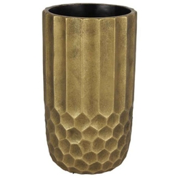 Βάζο Κεραμικό Jiska 013.784769 15x23cm Gold Κεραμικό