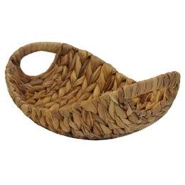 Διακοσμητικός Δίσκος 00.06.68514 27x21x5/10cm Natural Υδροϋάκινθος