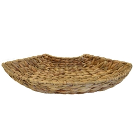 Διακοσμητικός Δίσκος 00.06.68519 43x25x6cm Natural Υδροϋάκινθος