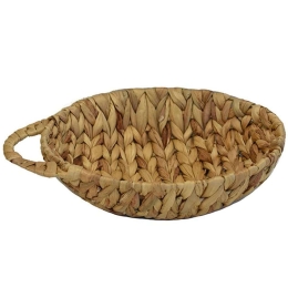 Διακοσμητικός Δίσκος 00.06.68521 Φ24x7cm Natural Υδροϋάκινθος