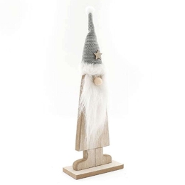 Άγιος Βασίλης Με Γενειάδα 014.XMN2309 15x57cm Natural-White