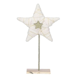 Αστέρι Σε Σταντ 02.1084446 30cm White-Gold