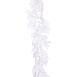 Γιρλάντα Με Φύλλα 02.1082029 180cm White