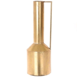 Βάζο Αμφορέας 012.862259594 13,5x40cm Gold Μέταλλο