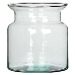 Βάζο Mathew 02.1018680 15x15cm Clear Γυαλί