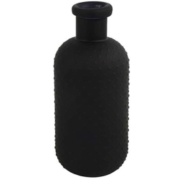 Βάζο 013.783937 11x24,5cm Black Γυαλί